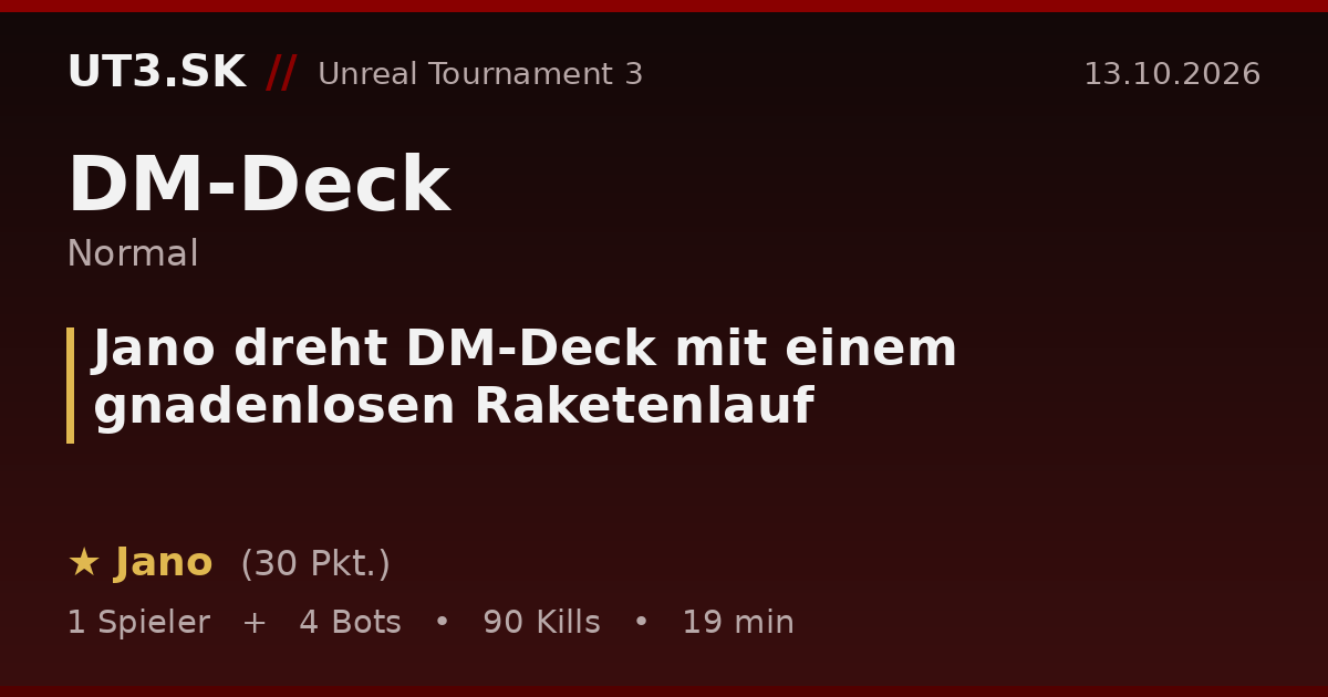 Jano dreht DM-Deck mit einem gnadenlosen Raketenlauf