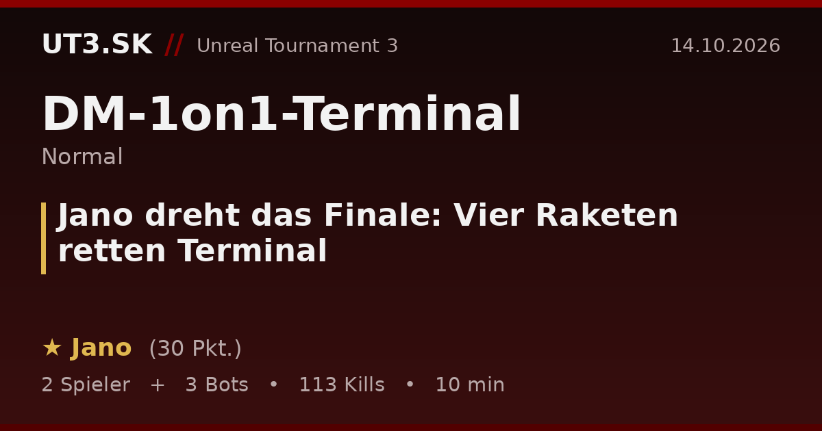 Jano dreht das Finale: Vier Raketen retten Terminal