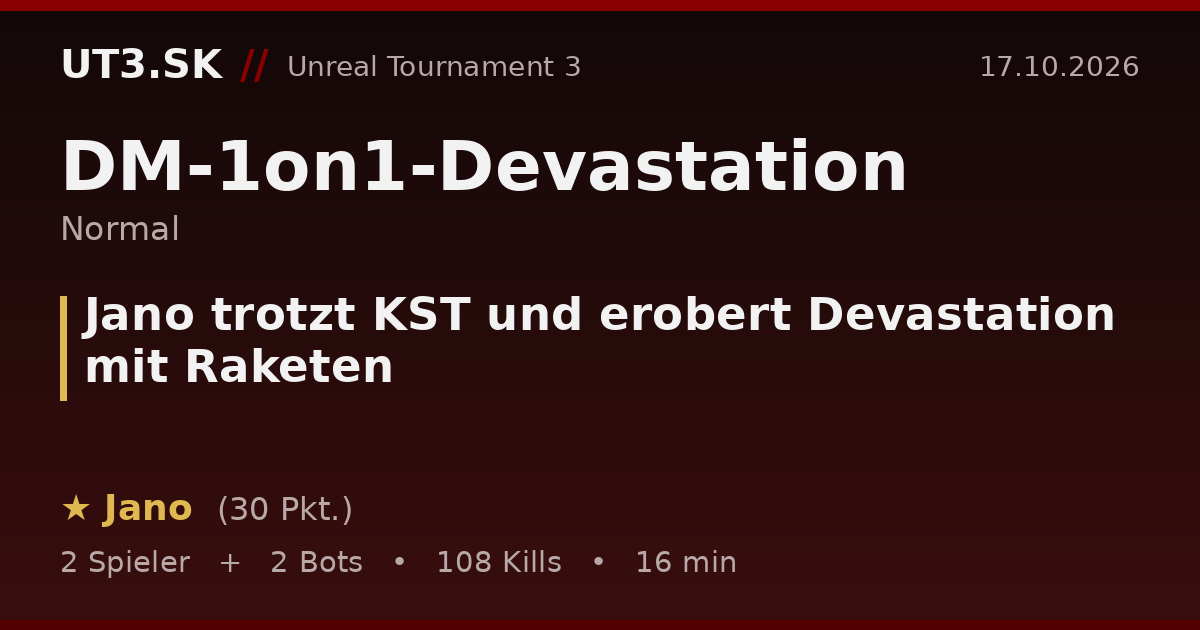 Jano trotzt KST und erobert Devastation mit Raketen