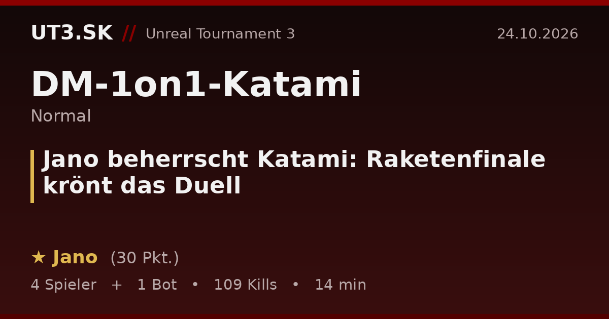 Jano beherrscht Katami: Raketenfinale krönt das Duell