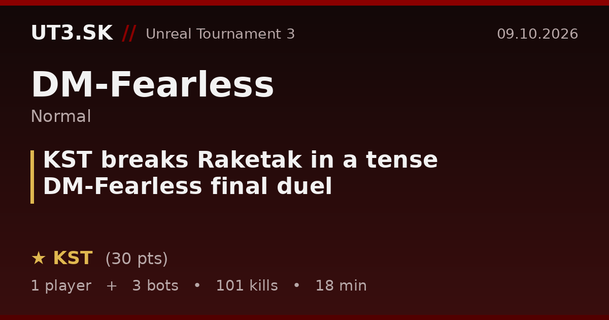 KST breaks Raketak in a tense DM-Fearless final duel
