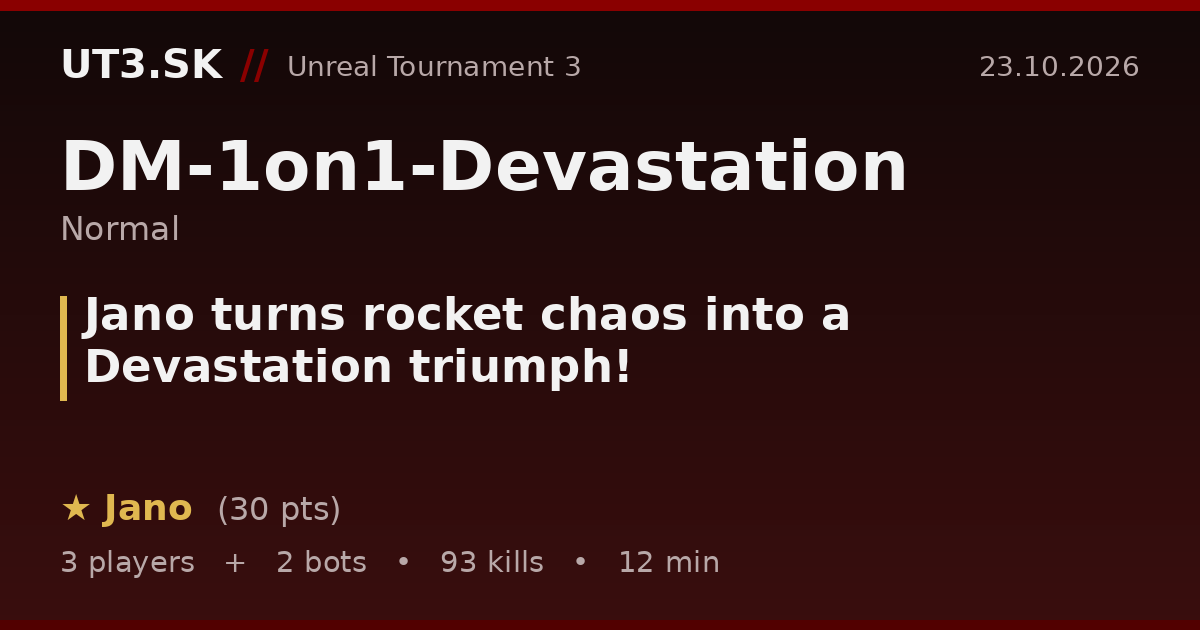 Jano turns rocket chaos into a Devastation triumph!