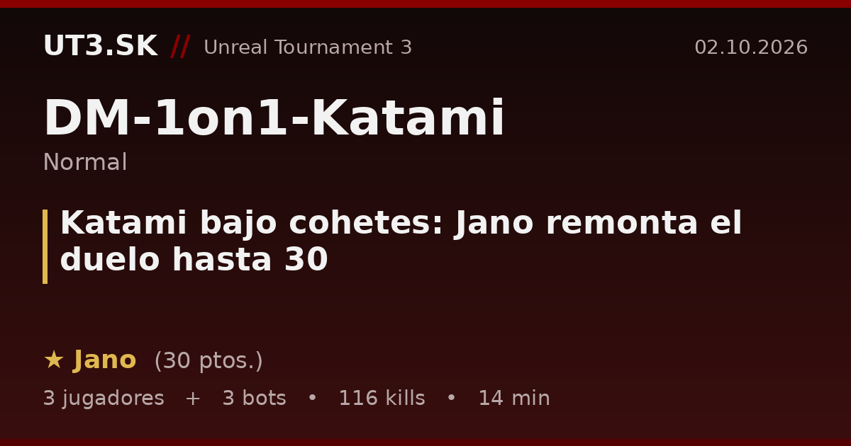 Katami bajo cohetes: Jano remonta el duelo hasta 30