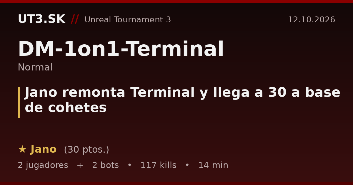 Jano remonta Terminal y llega a 30 a base de cohetes