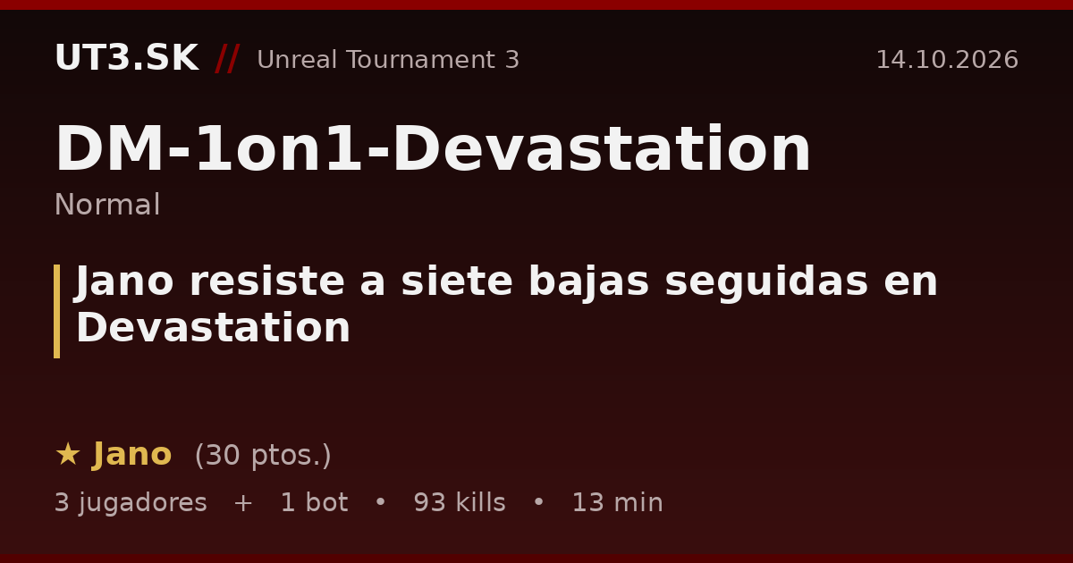 Jano resiste a siete bajas seguidas en Devastation