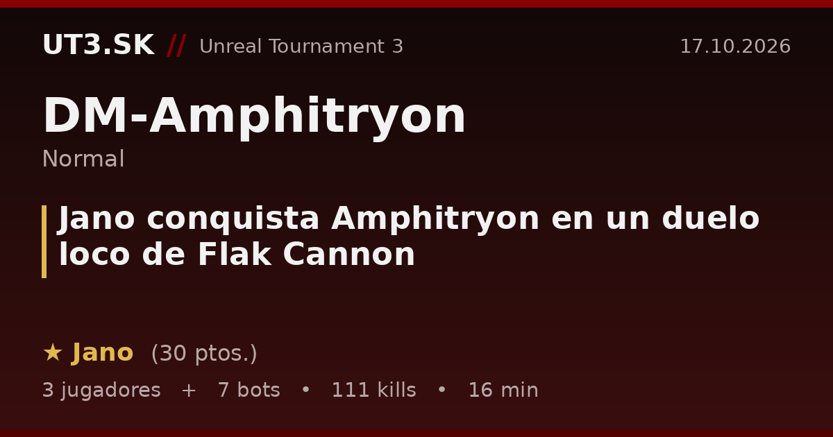 Jano conquista Amphitryon en un duelo loco de Flak Cannon