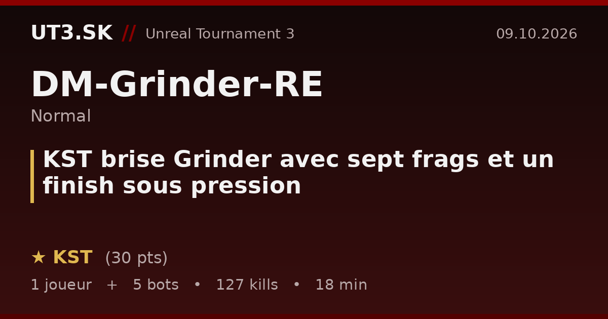 KST brise Grinder avec sept frags et un finish sous pression