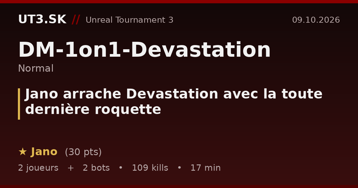 Jano arrache Devastation avec la toute dernière roquette