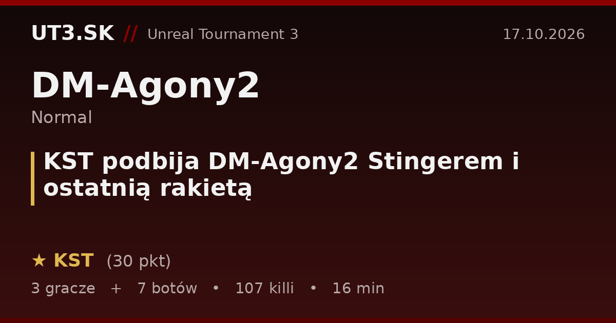 KST podbija DM-Agony2 Stingerem i ostatnią rakietą