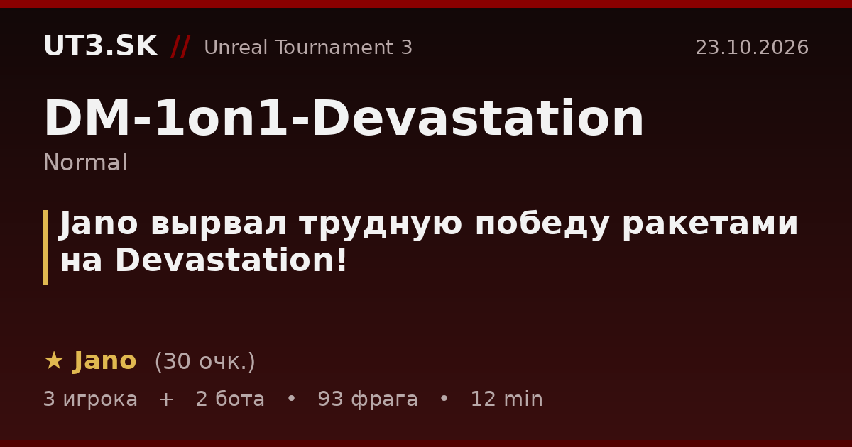 Jano вырвал трудную победу ракетами на Devastation!
